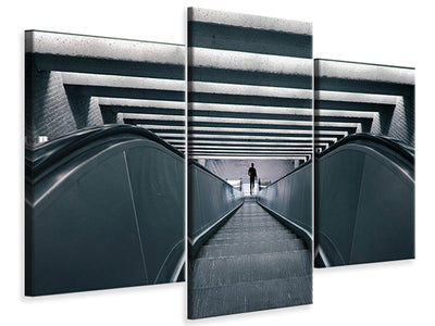modern-3-piece-canvas-print-escalator-downhill
