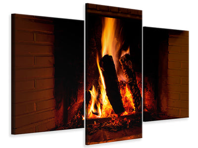 modern-3-piece-canvas-print-fire-in-the-chimney