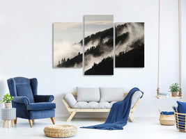 modern-3-piece-canvas-print-fog-in-the-woods