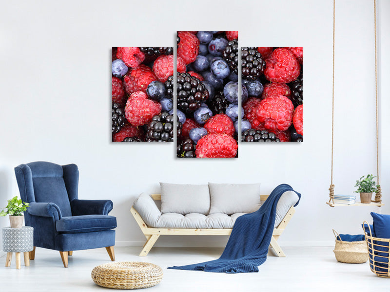 modern-3-piece-canvas-print-fruity-berries