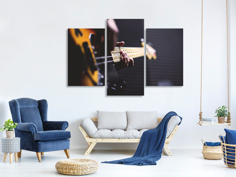 modern-3-piece-canvas-print-guitar-player