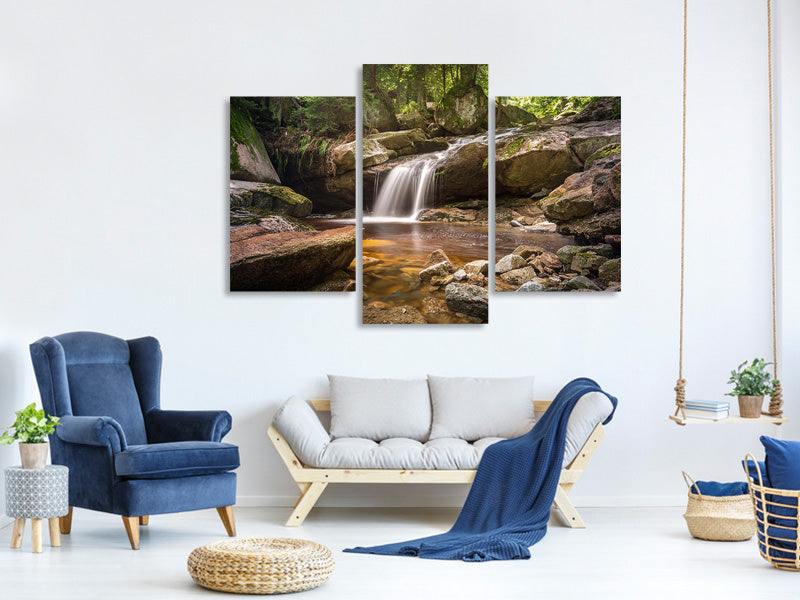 modern-3-piece-canvas-print-little-waterfall