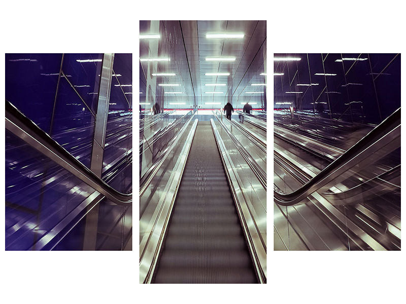 modern-3-piece-canvas-print-modern-escalators