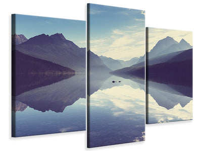 modern-3-piece-canvas-print-mountain-reflection