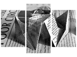 modern-3-piece-canvas-print-origami-newspaper