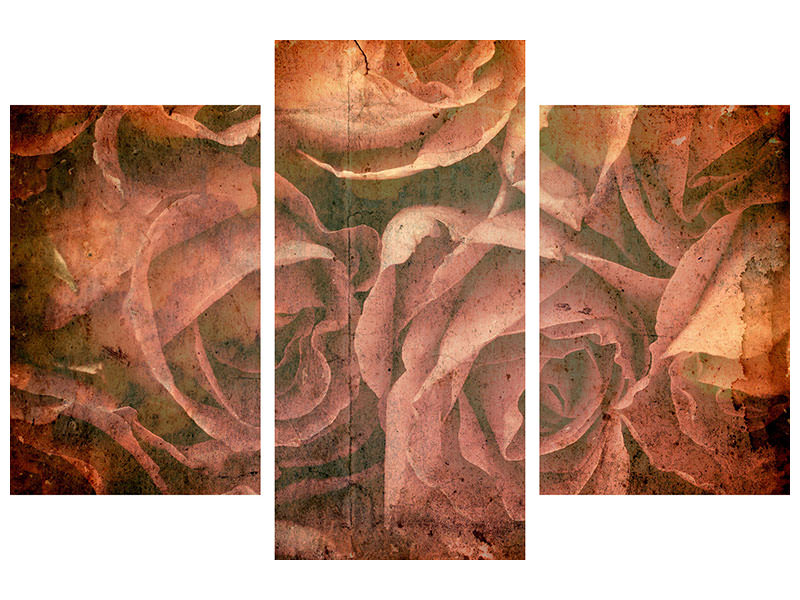 modern-3-piece-canvas-print-rose-bouquet