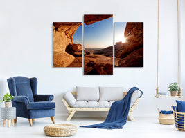 modern-3-piece-canvas-print-sunset-in-front-of-the-cave