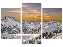 modern-3-piece-canvas-print-sunset-in-the-mountains