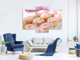 modern-3-piece-canvas-print-sweet-cupcake