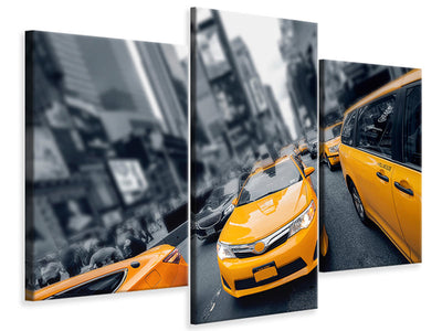 modern-3-piece-canvas-print-taxi-in-nyc