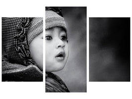 modern-3-piece-canvas-print-the-kid-from-sarangkot