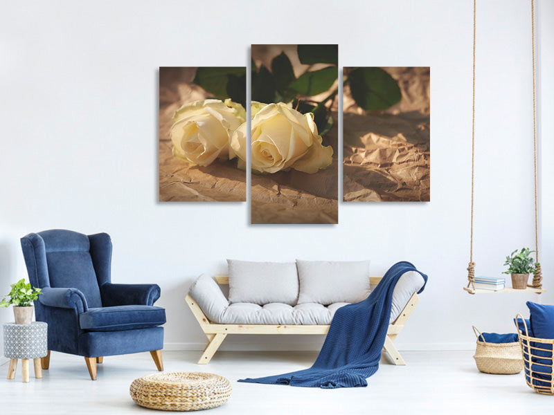 modern-3-piece-canvas-print-the-purity-of-the-roses