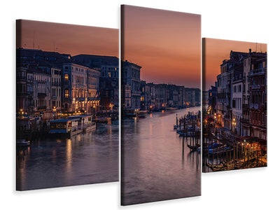 modern-3-piece-canvas-print-venice-grand-canal-at-sunset