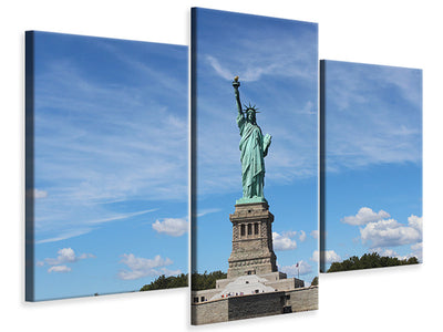 modern-3-piece-canvas-print-view-of-the-statue-of-liberty