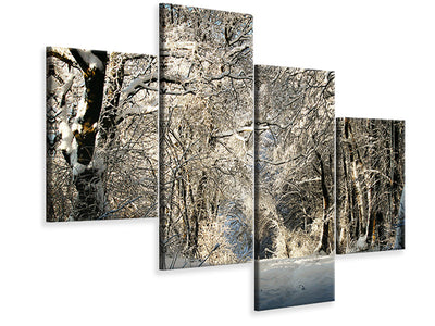 modern-4-piece-canvas-print-a-winter-dream