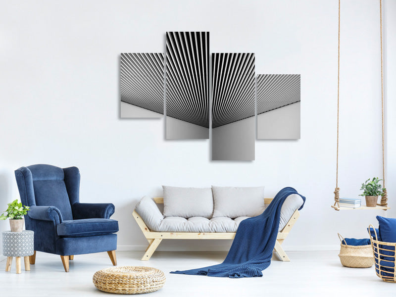 modern-4-piece-canvas-print-abstract-lines