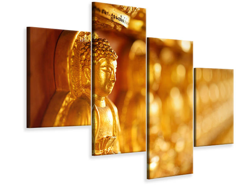 modern-4-piece-canvas-print-buddha