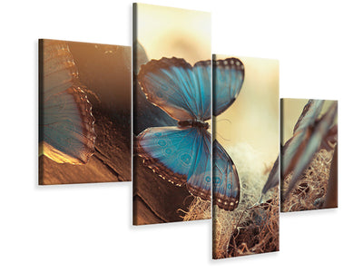 modern-4-piece-canvas-print-butterflies