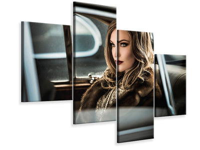 modern-4-piece-canvas-print-driving-the-diva-to-the-event