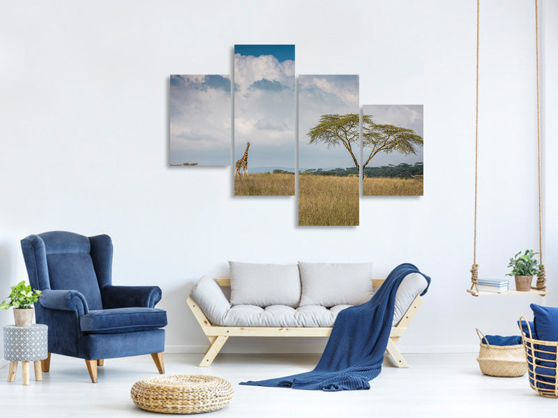 modern-4-piece-canvas-print-east-africa