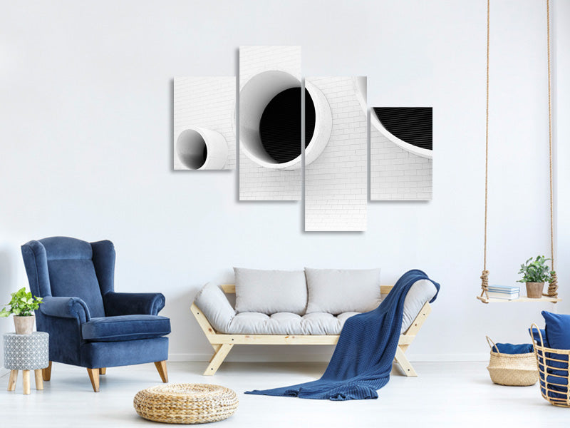 modern-4-piece-canvas-print-empty-thoughts