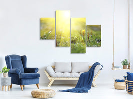 modern-4-piece-canvas-print-flowery-meadow