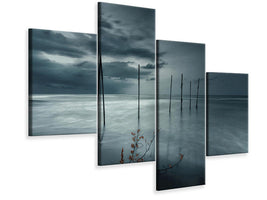 modern-4-piece-canvas-print-forever-blue