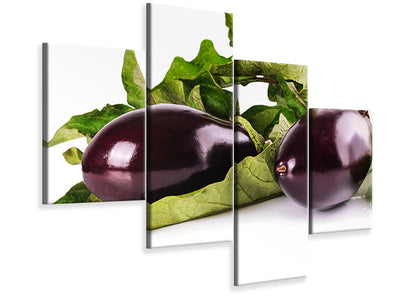 modern-4-piece-canvas-print-fresh-eggplants
