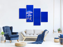 modern-4-piece-canvas-print-glowing-jellyfish