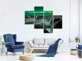 modern-4-piece-canvas-print-godafoss