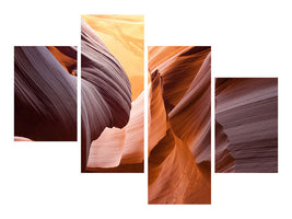 modern-4-piece-canvas-print-grand-antelope-canyon