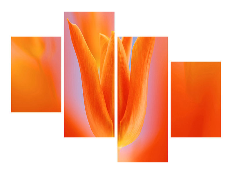 modern-4-piece-canvas-print-kensaki-tulip