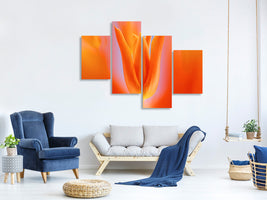 modern-4-piece-canvas-print-kensaki-tulip