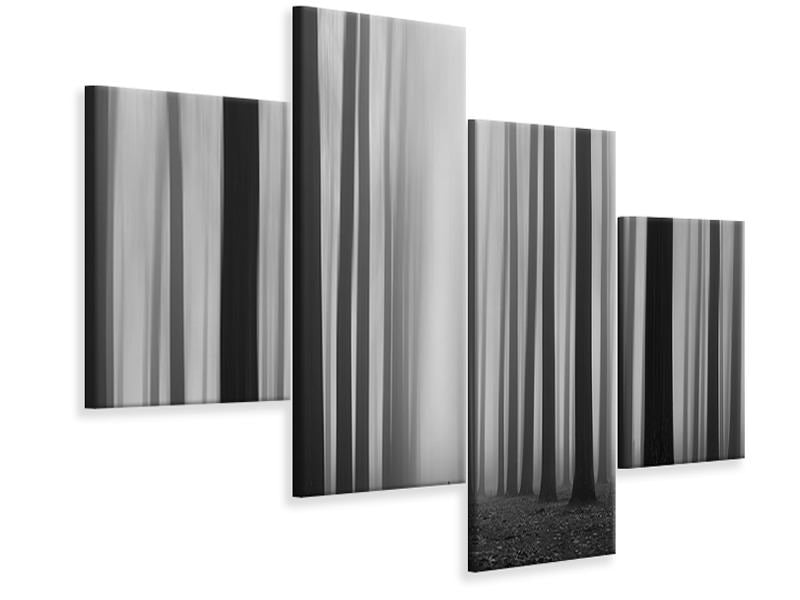 modern-4-piece-canvas-print-labyrinth