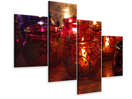 modern-4-piece-canvas-print-lanterns