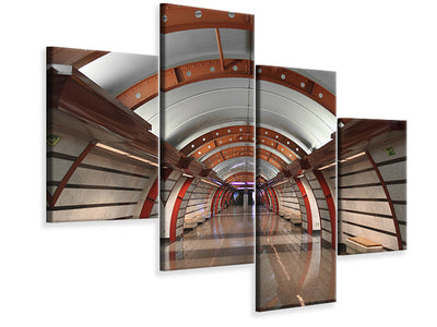 modern-4-piece-canvas-print-metro-station