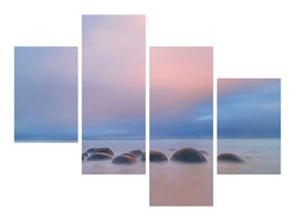 modern-4-piece-canvas-print-moeraki-boulders