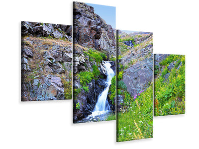 modern-4-piece-canvas-print-mountain-river