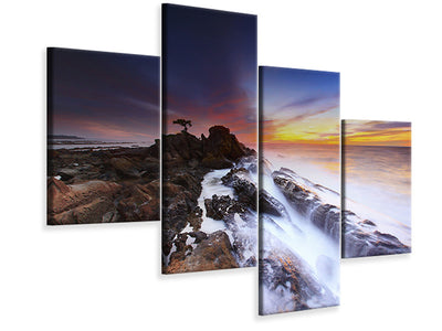 modern-4-piece-canvas-print-natural-force-water