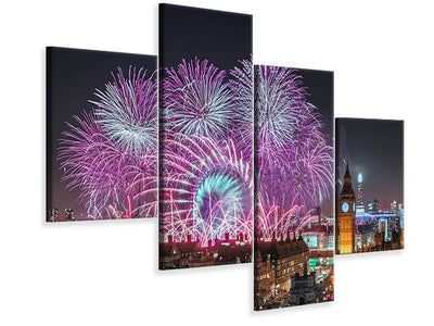 modern-4-piece-canvas-print-new-year-fireworks