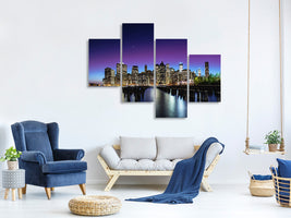 modern-4-piece-canvas-print-new-york-sky-line