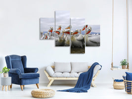 modern-4-piece-canvas-print-pay-attention