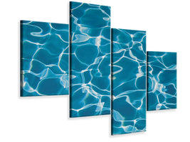 modern-4-piece-canvas-print-pool