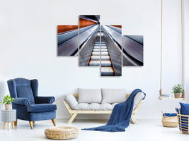 modern-4-piece-canvas-print-pushing-the-limits