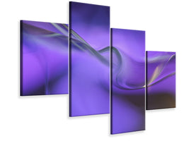 modern-4-piece-canvas-print-shapes-of-purple