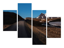 modern-4-piece-canvas-print-solar-road