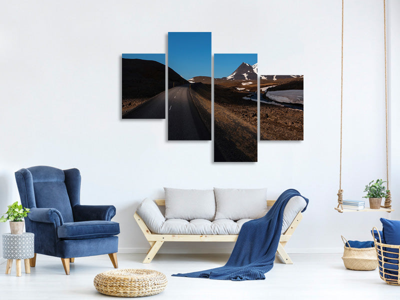 modern-4-piece-canvas-print-solar-road