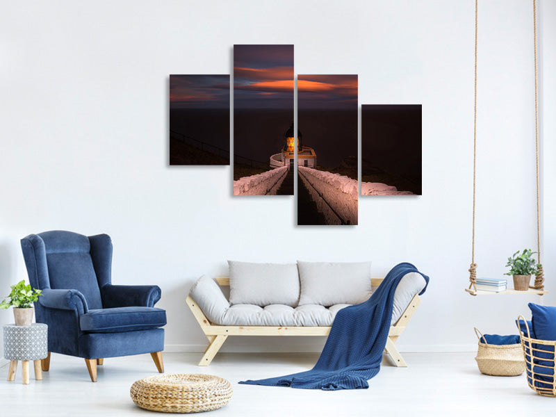 modern-4-piece-canvas-print-suns-last-breath