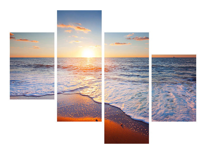 modern-4-piece-canvas-print-sunset-on-the-horizon