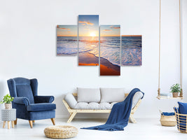 modern-4-piece-canvas-print-sunset-on-the-horizon